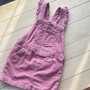 GAP Pink Corduroy Kids Overalls